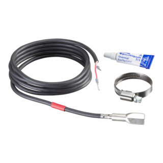 Oventrop Temperaturfühler PT 1000 mit Befestigungsschelle d= 25-40