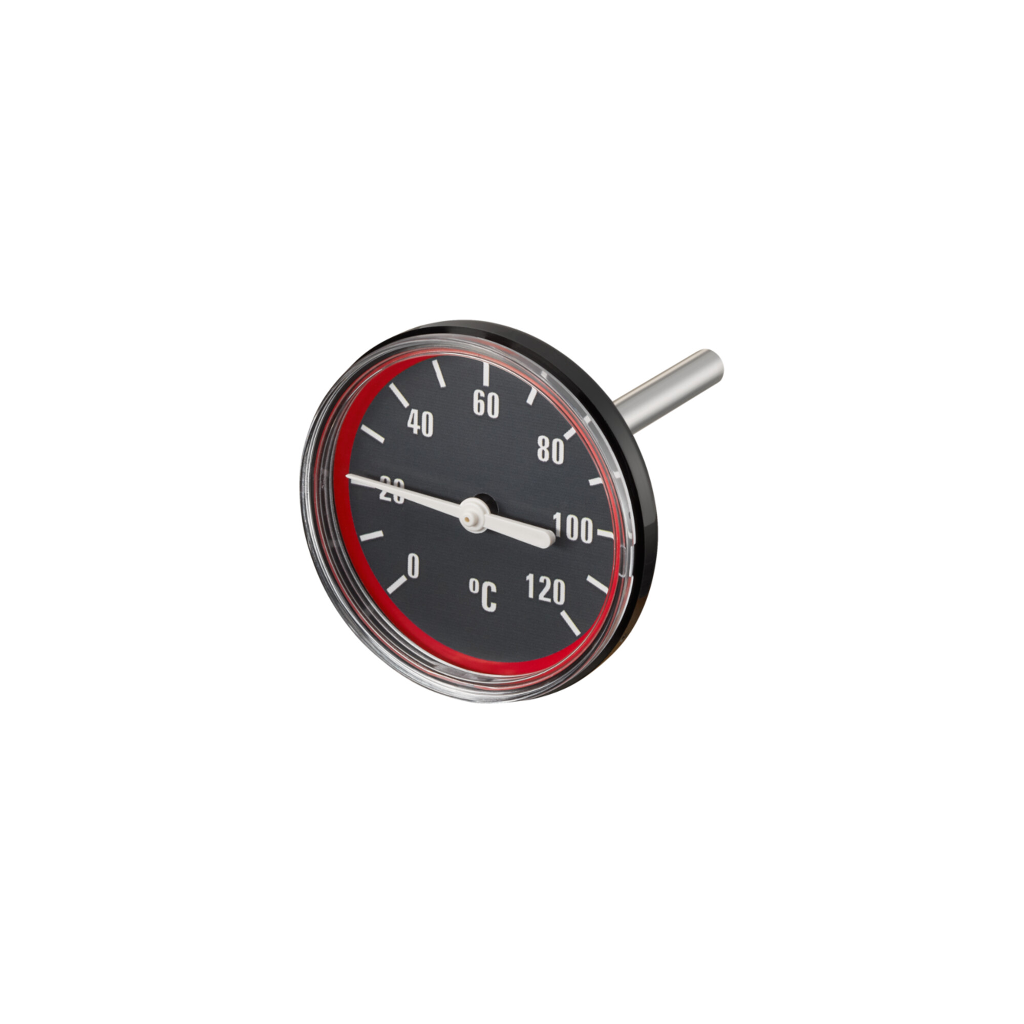 Oventrop Thermometer für Regumat-180 DN 25, rot