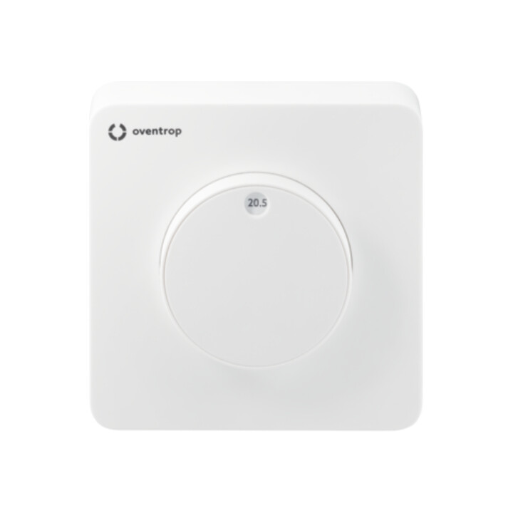 Oventrop Thermostat d’ambiance ClimaCon F 100-Esclave 230 V, AP, Chauffage/Refroidissement, filaire