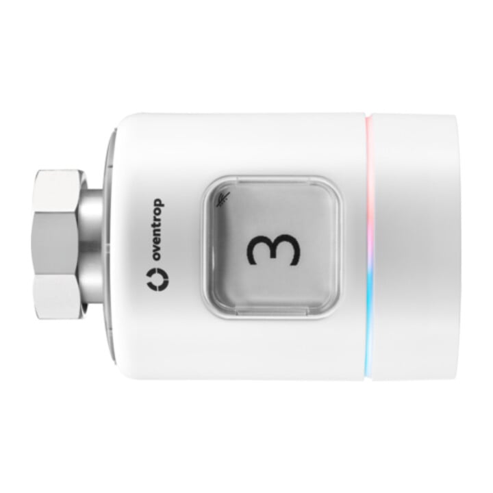 Oventrop Thermostat termios Pro Elektromotor für Danfoss RAV weiß Aluminium