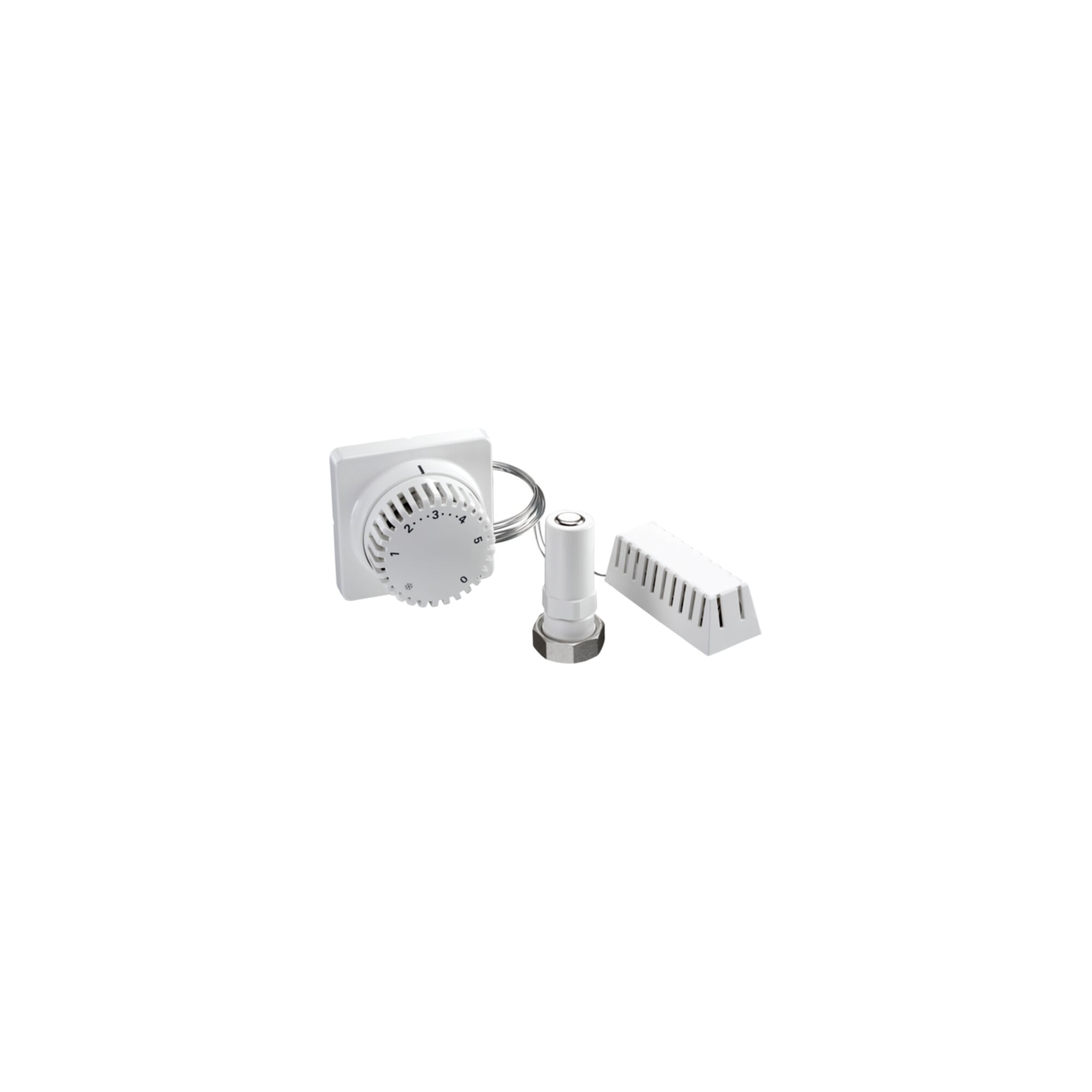 Oventrop Thermostat Uni FH 7-28 GC, m Fernverst. + FF, K.-Rohr 2 m