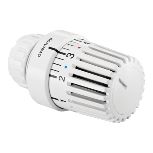 Oventrop Thermostat Uni LD 7-28 GC, w, o. 0-Stellung, m Memoscheibe