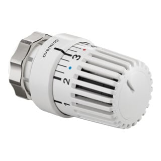 Oventrop Thermostat Uni LDV 7-28 GrC, m 0-Stellung, Flüssig, weiß