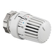 Oventrop Thermostat Uni LDV 7-28 GrC, m 0-Stellung, Flüssig, weiß-1