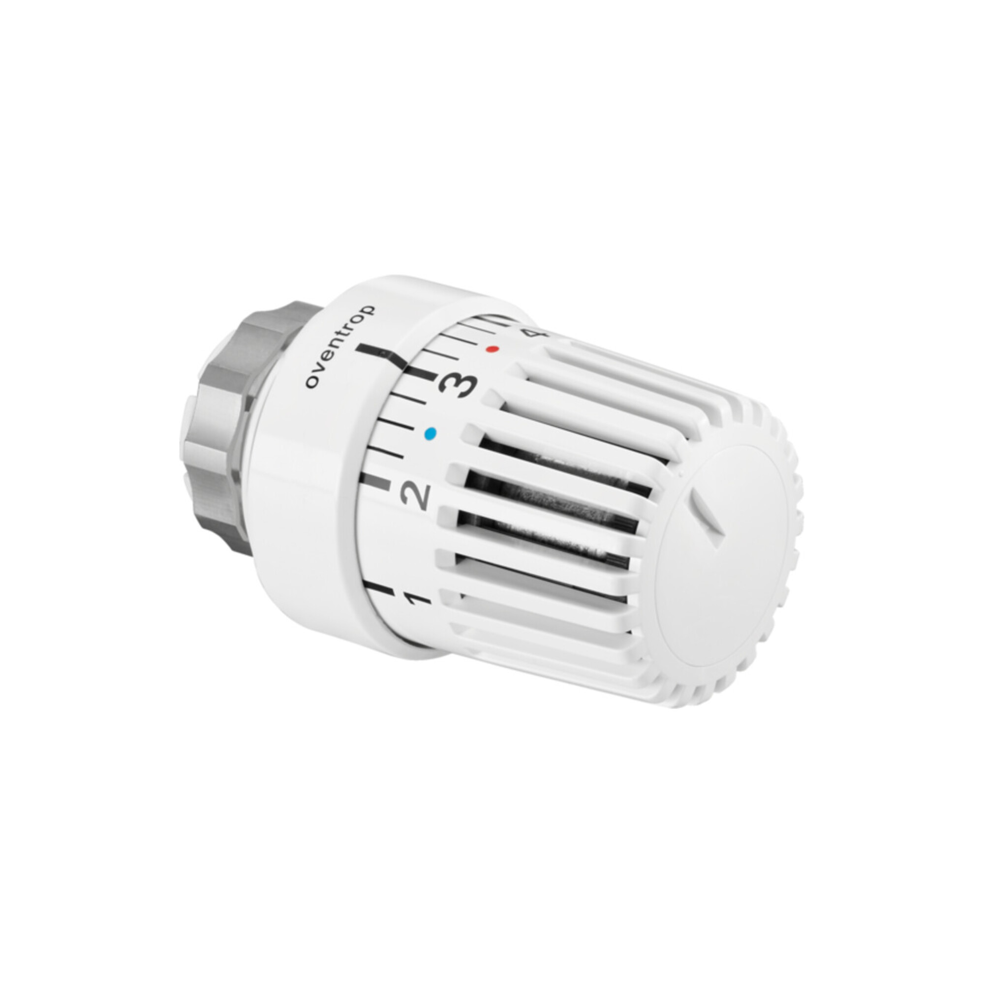 Oventrop Thermostat Uni LDVL 7-28 GrC, m 0-Stellung, Flüssig, weiß