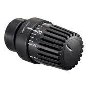 Oventrop Thermostat Uni LH 7-28 °C, avec position 0 et décor, anthracite