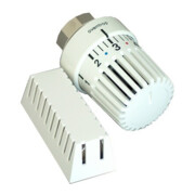 Oventrop Thermostat Uni LH mit Fernfühler, weiß Kapillarrohr 2000 mm