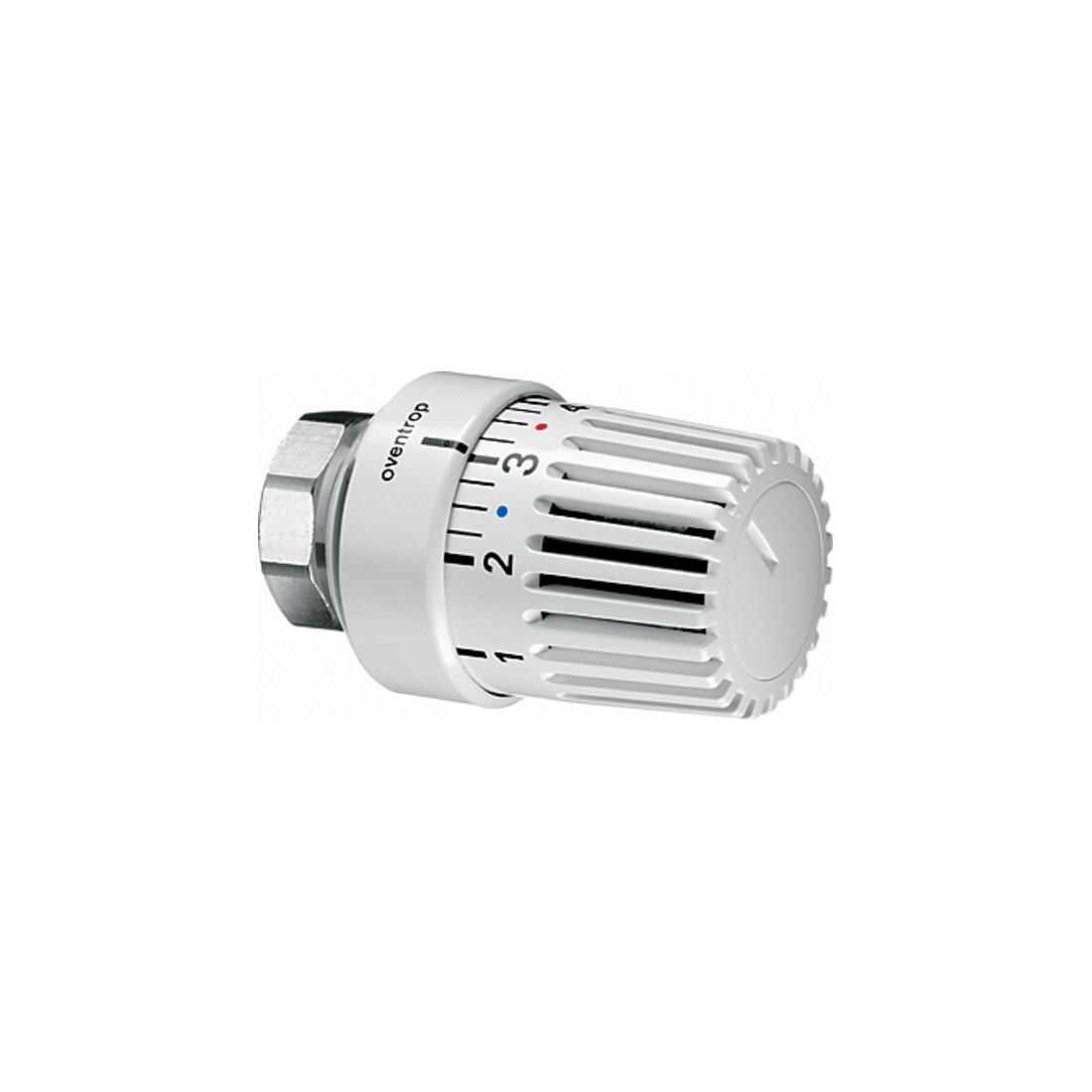 Oventrop Thermostat Uni LI 7-28 GrC, m 0-Stellung, m Flüssig, weiß