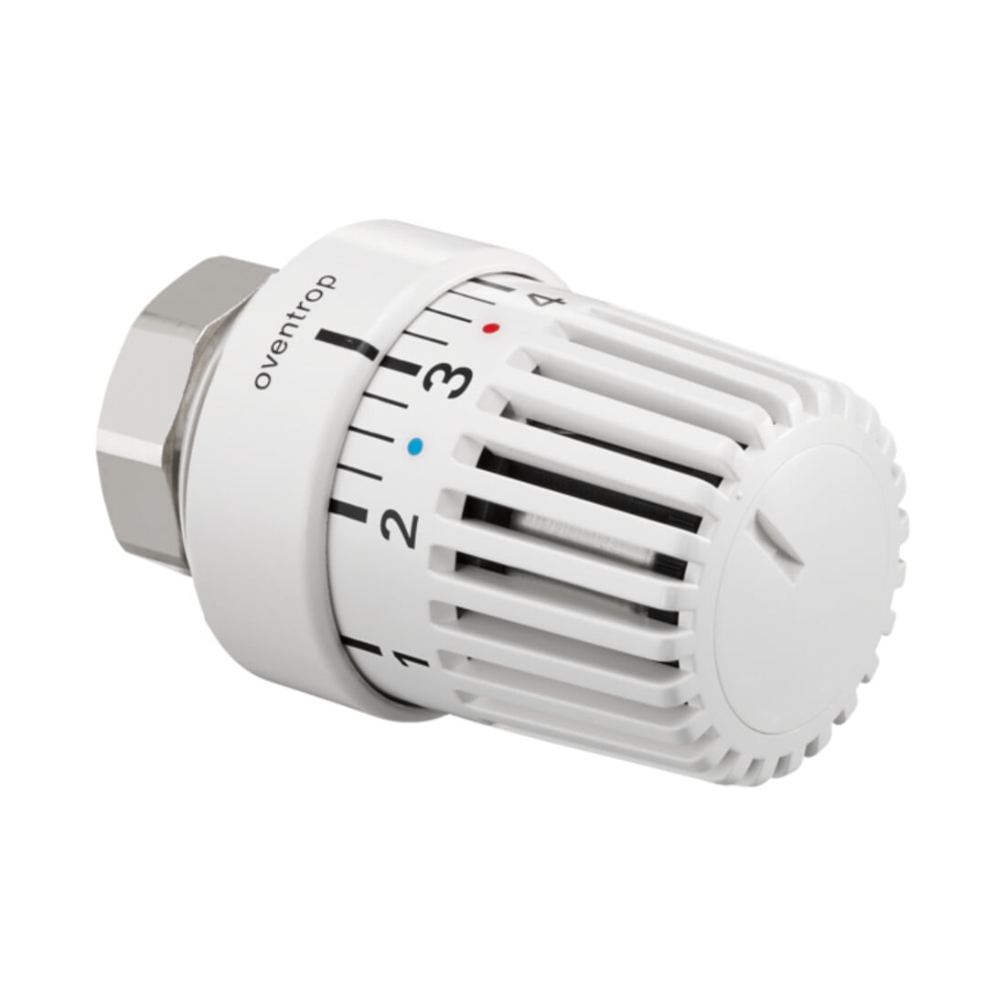 Oventrop Thermostat Uni LI 7-28 GrC, m 0-Stellung, m Flüssig, weiß