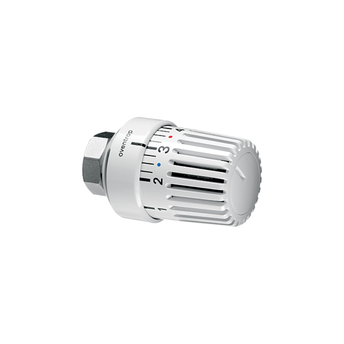 Oventrop Thermostat Uni LK 7-28 GrC, m 0-Stellung, m Flüssig, weiß
