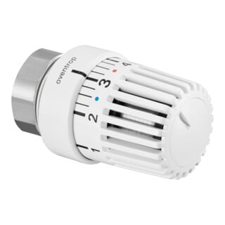 Oventrop Thermostat Uni LO 7-28 GrC, m 0-Stellung, m Flüssig, weiß