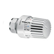 Oventrop Thermostat Uni LR 7-28 GrC, m 0-Stellung, m Flüssig, weiß-1