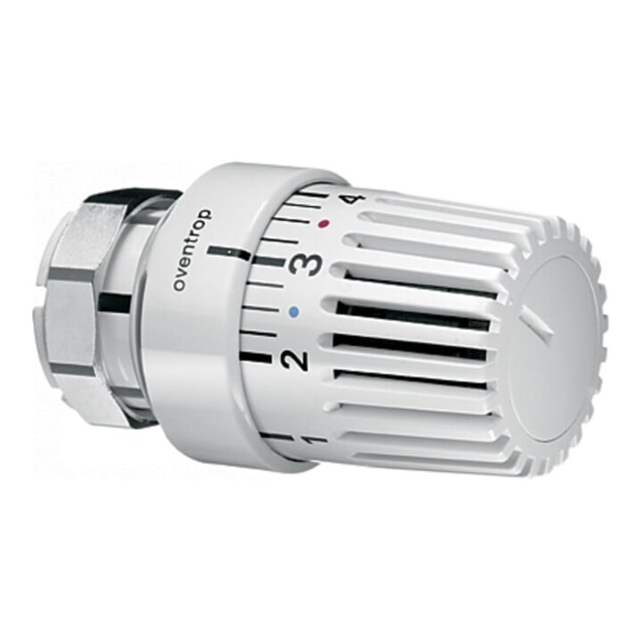 Oventrop Thermostat Uni LV 7-28 GrC, m 0-Stellung, Flüssig, weiß
