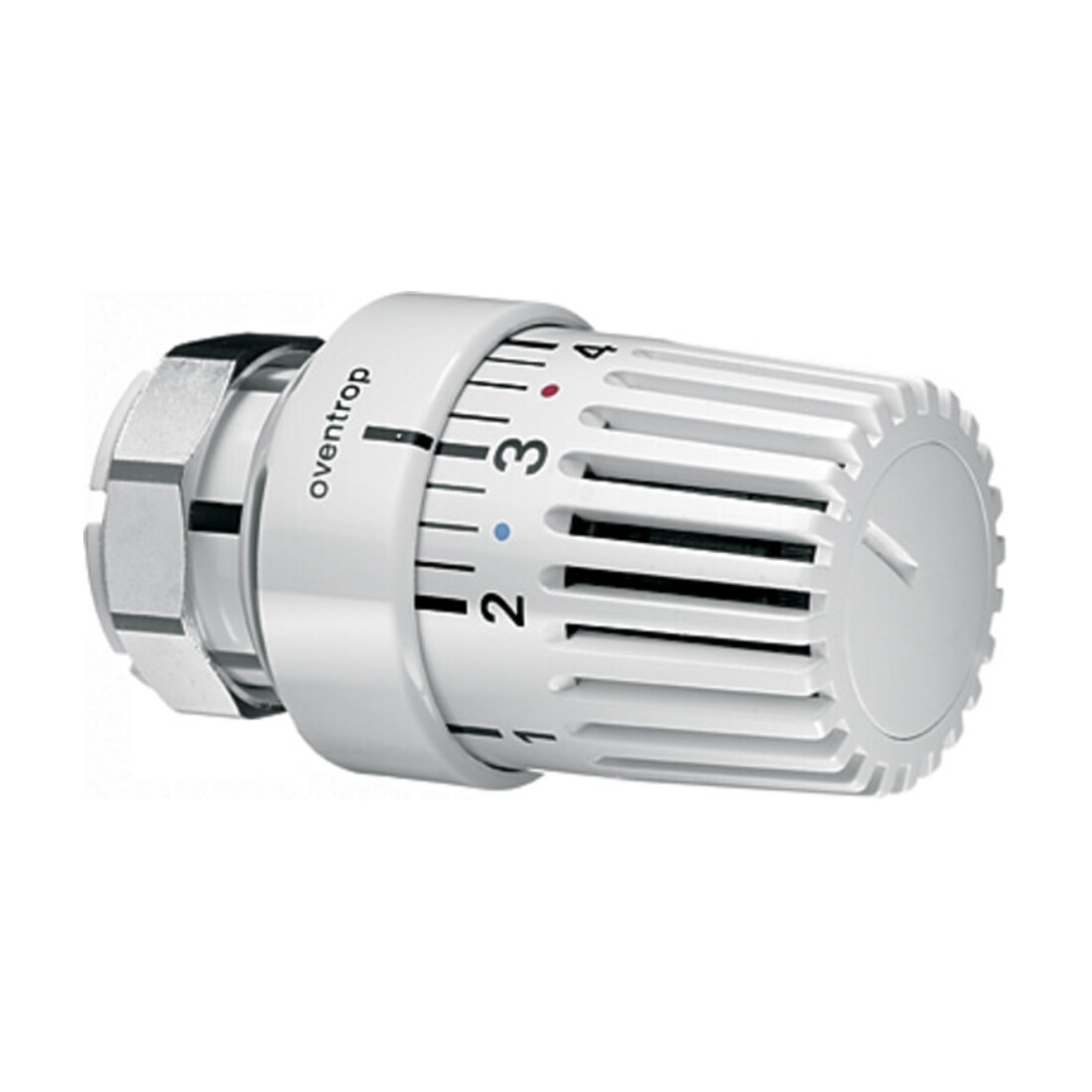 Oventrop Thermostat Uni LV 7-28 GrC, m 0-Stellung, Flüssig, weiß