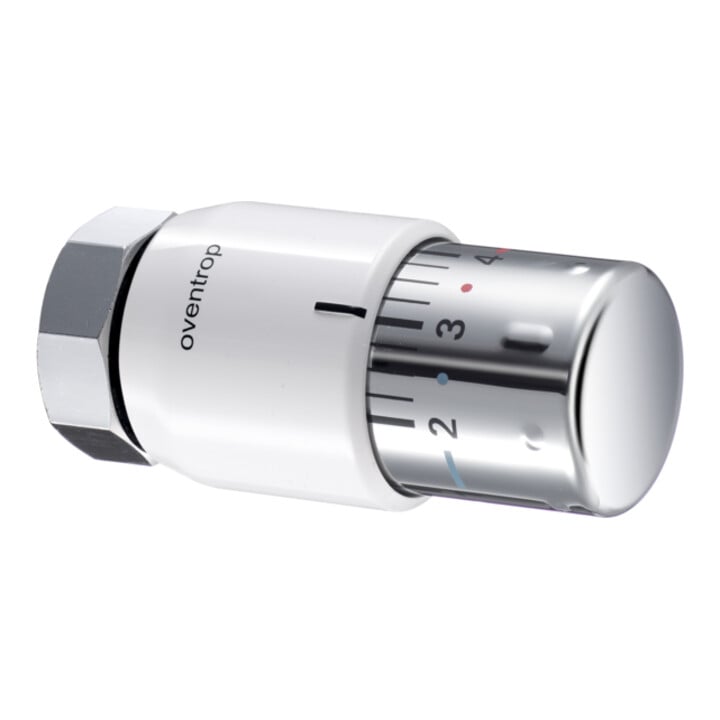 Oventrop Thermostat Uni SH 7-28 GradC, mit Nullstellung, verchromt