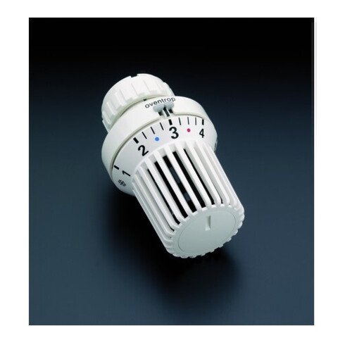 Oventrop Thermostat Uni XD weiß, 7-28 °C mit Nullstellung, 0 * 1-5