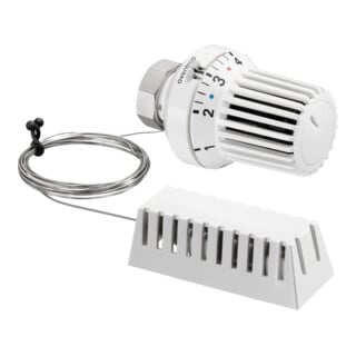 Oventrop Thermostat Uni XH 7-28 GC, w, Fernf., Rohr 2 m, m 0-St.