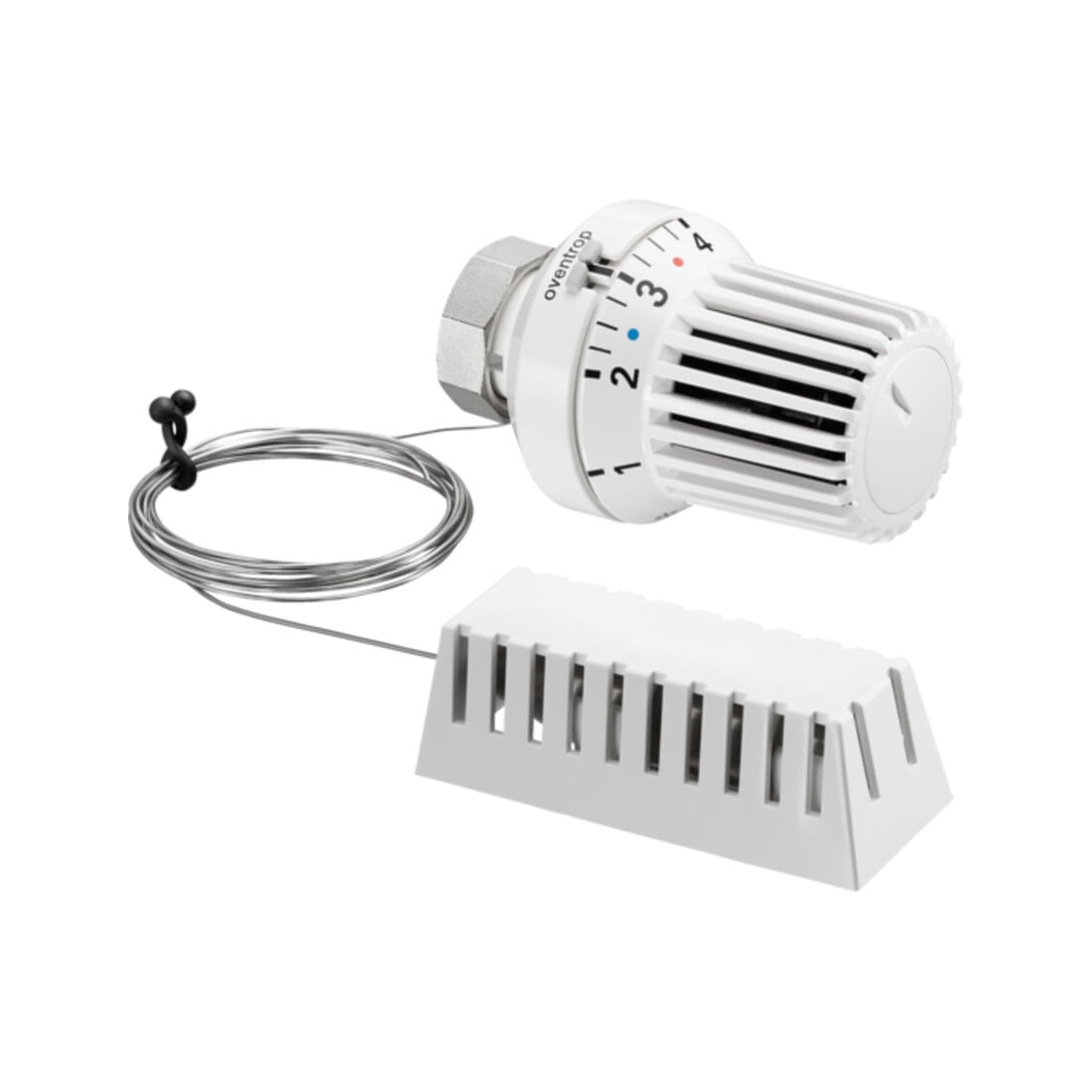 Oventrop Thermostat Uni XH 7-28 GC, w, Fernf., Rohr 2 m, m 0-St.