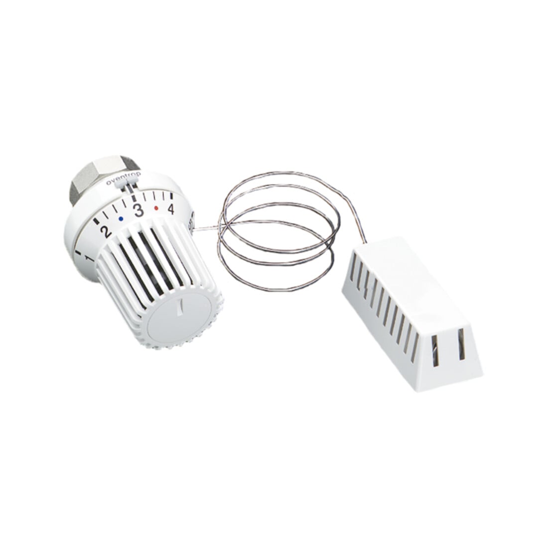 Oventrop Thermostat Uni XH 7-28 GC, w, Fernf., Rohr 2 m, m 0-St.