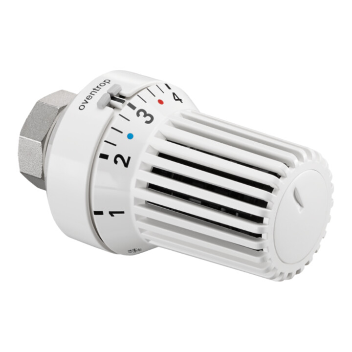 Oventrop Thermostat Uni XHM 7-28 GrC, m 0-Stellung, m Flüssig, weiß