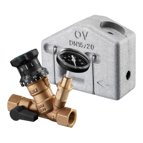 Oventrop Thermostatventil Aquastrom VT DN 20, Rp 3/4, beids. IG, voreinstellbar