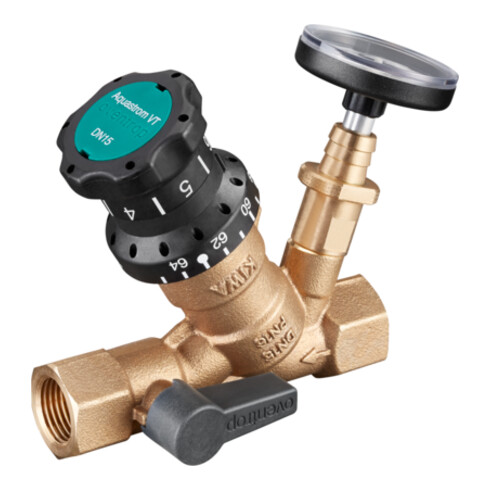 Oventrop Thermostatventil Aquastrom VT DN 20, Rp 3/4, beids. IG, voreinstellbar