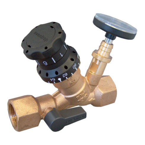 Oventrop Thermostatventil Aquastrom VT DN 20, Rp 3/4, beids. IG, voreinstellbar