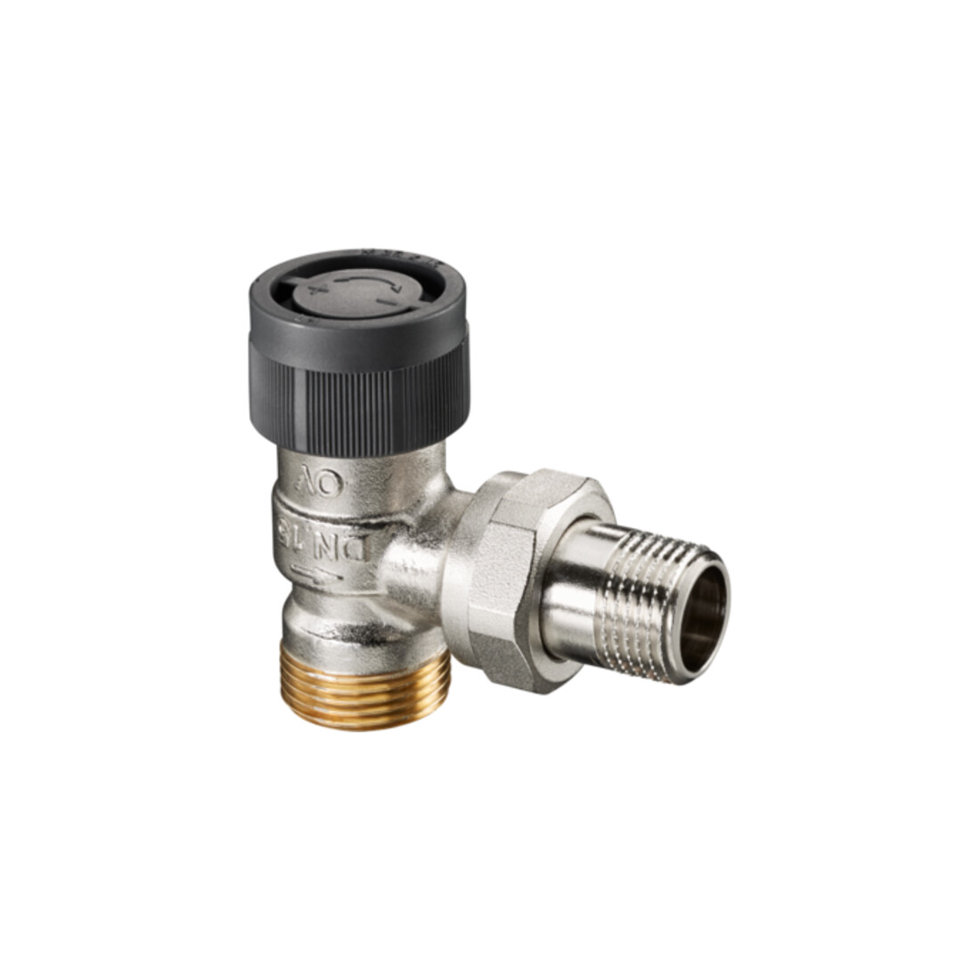 Oventrop Thermostatventil Baureihe A DN 15, G 1/2 AGxR 1/2, Eck, MS vern