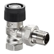 Oventrop Thermostatventil Baureihe A DN 25, Eck, Messing vernickelt-1