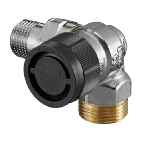Oventrop Thermostatventil Baureihe A DN 15, G 3/4 AGxR 1/2 AG, Wi-Eck, rechts