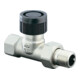 Oventrop Thermostatventil Baureihe A Messing vernickelt, DN 15, Durchgang