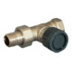 Oventrop Thermostatventil Baureihe A Messing vernickelt, DN 20, Durchgang