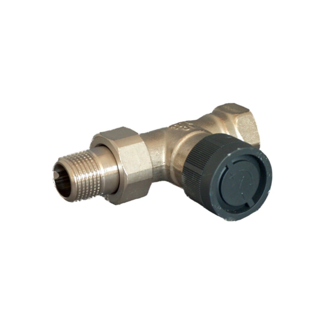 Oventrop Thermostatventil Baureihe A Messing vernickelt, DN 20, Durchgang