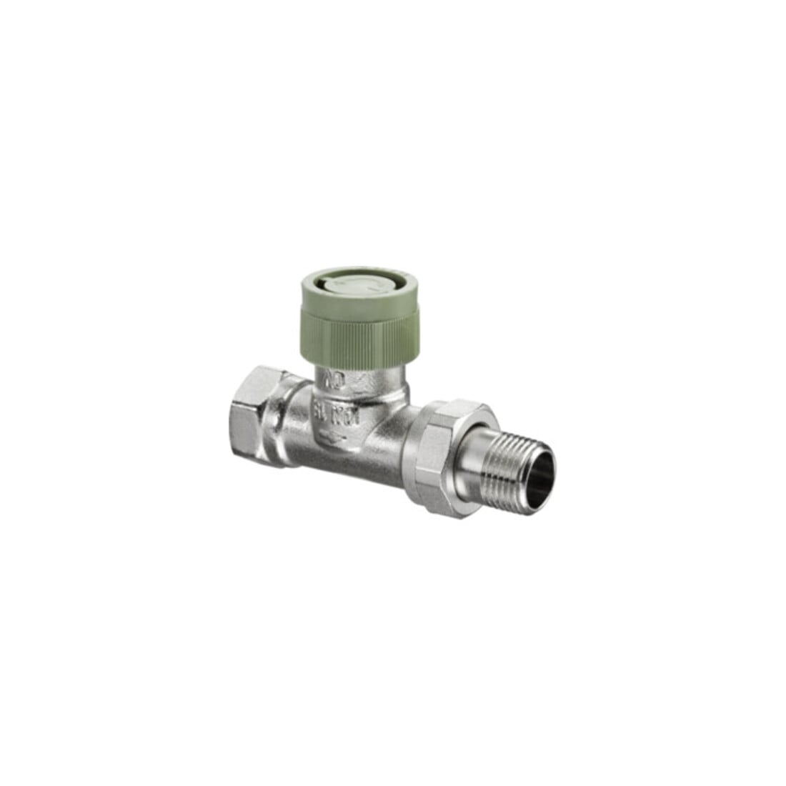 Oventrop Thermostatventil Baureihe ADV 9 MS vern., DN 15, Rp 1/2xR 1/2, Durchgang