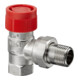 Oventrop Thermostatventil Baureihe AF DN 10, Eck, Messing vernickelt