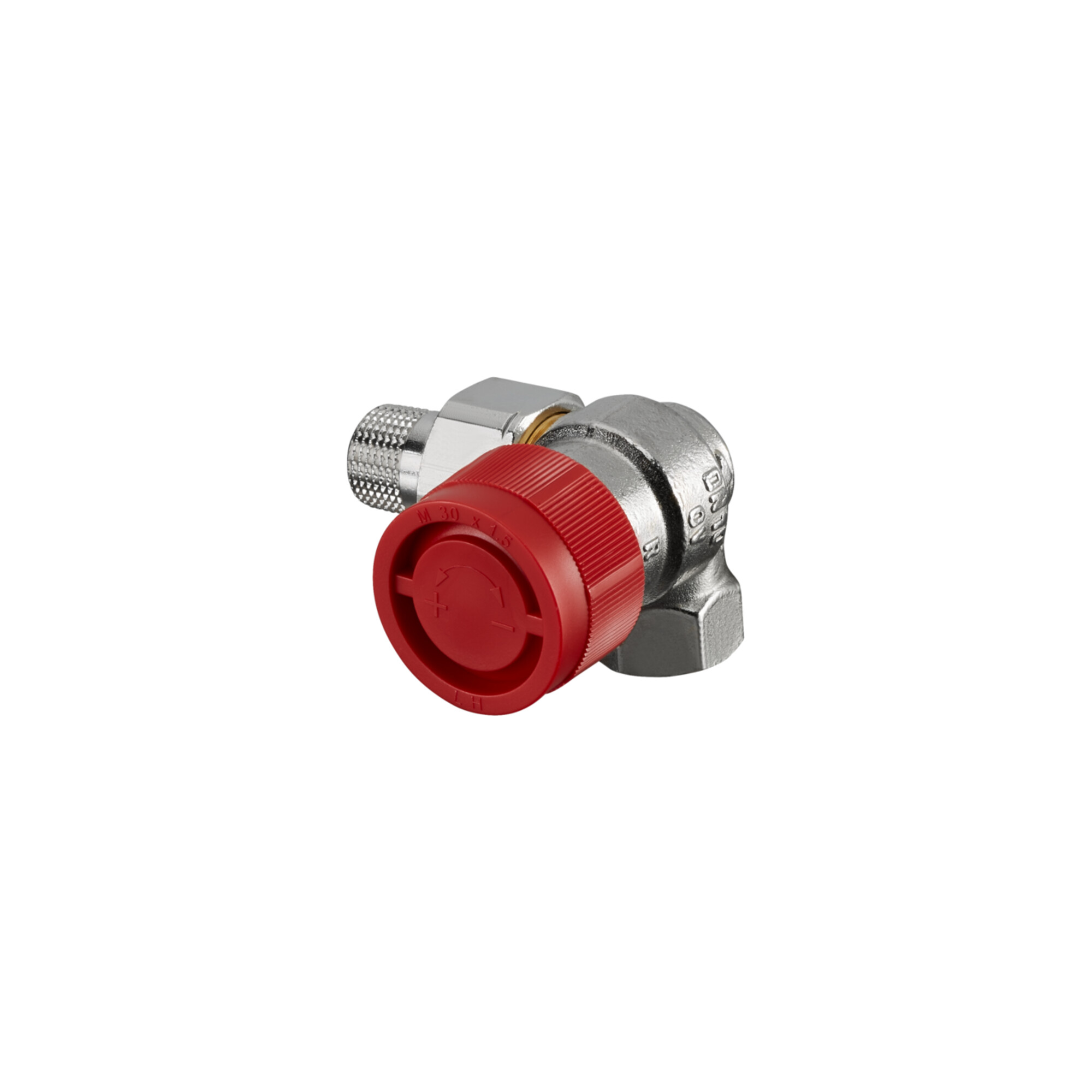 Oventrop Thermostatventil Baureihe AF DN 15, Wi-Eck, re, Messing vernickelt