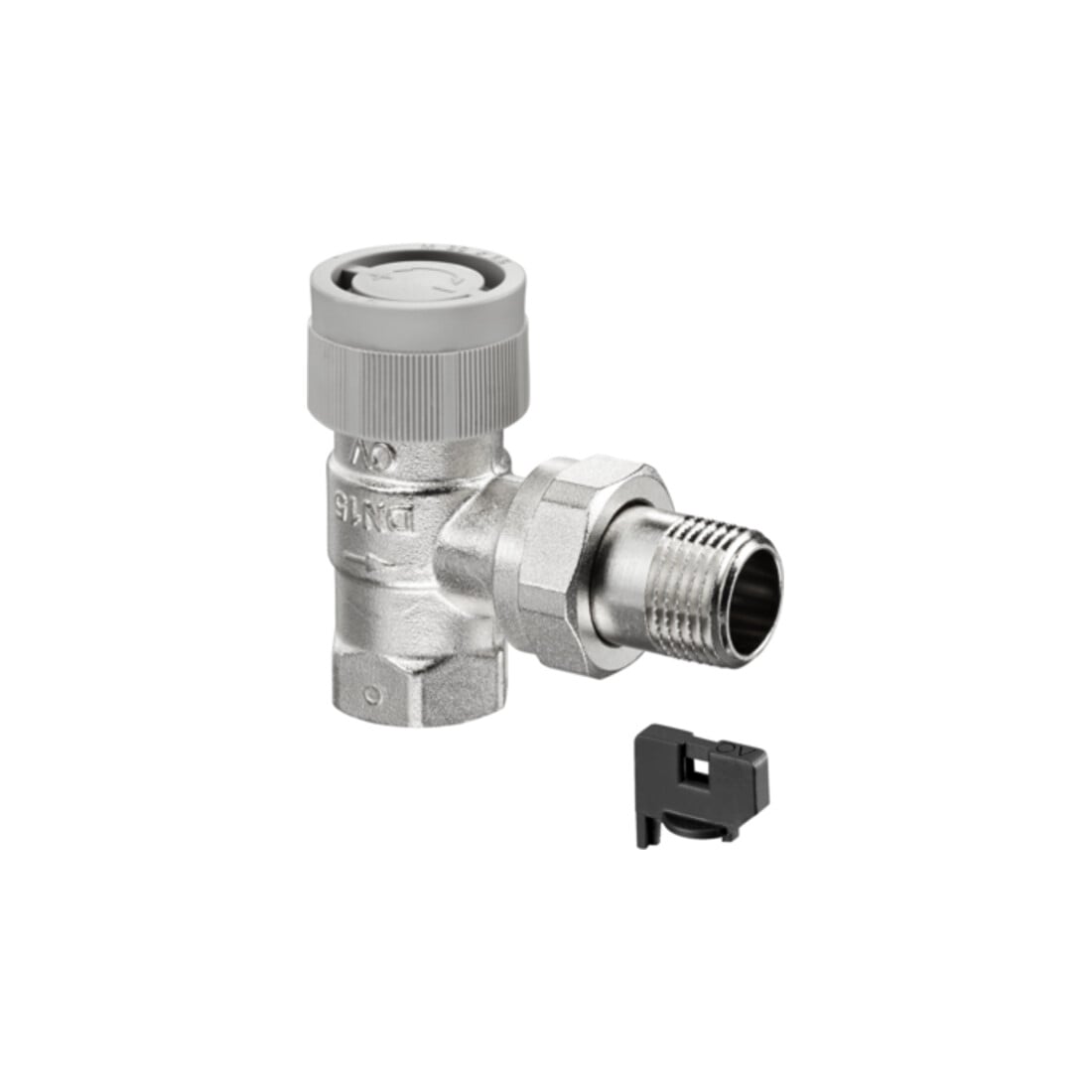 Oventrop Thermostatventil Baureihe AQ DN 10, Eck, voreinstellbar