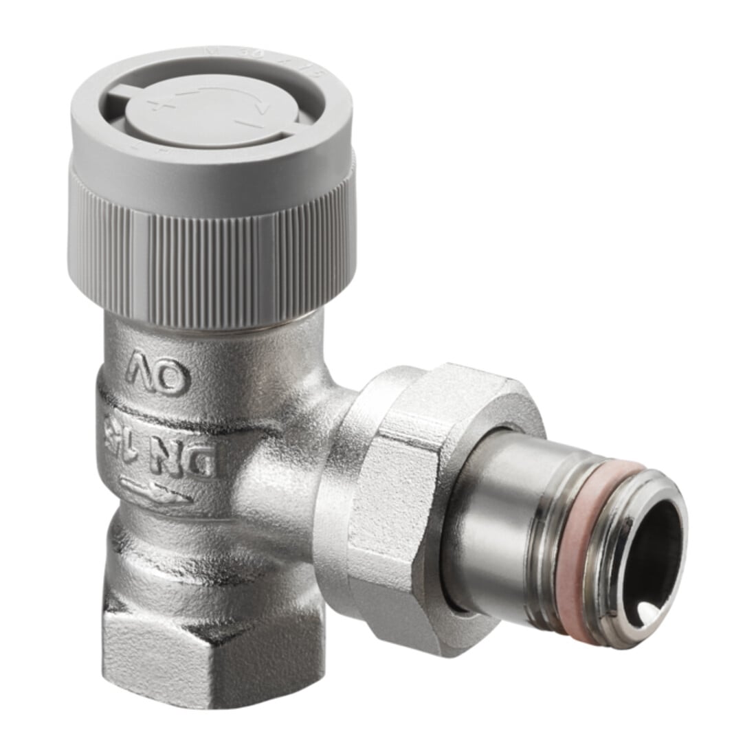 Oventrop Thermostatventil Baureihe AQ DN 15, Eck, selbstdichtend