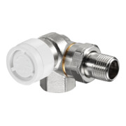 Oventrop Thermostatventil Baureihe AV 9 DN 15, Wink/Eck, li, Messing vernickelt