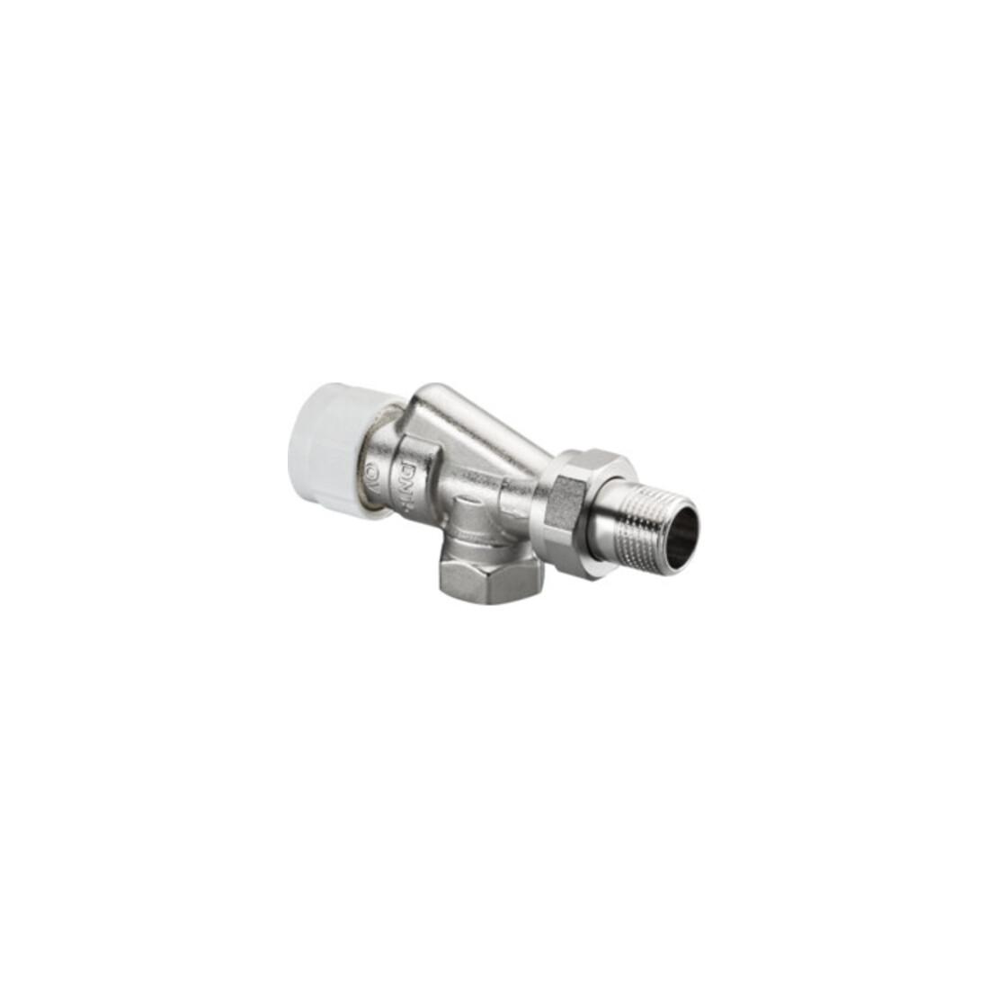Oventrop Thermostatventil Baureihe AV 9 Messing vernickelt, DN 20, Axial