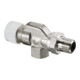 Oventrop Thermostatventil Baureihe AV 9 Messing vernickelt, DN 20, Axial