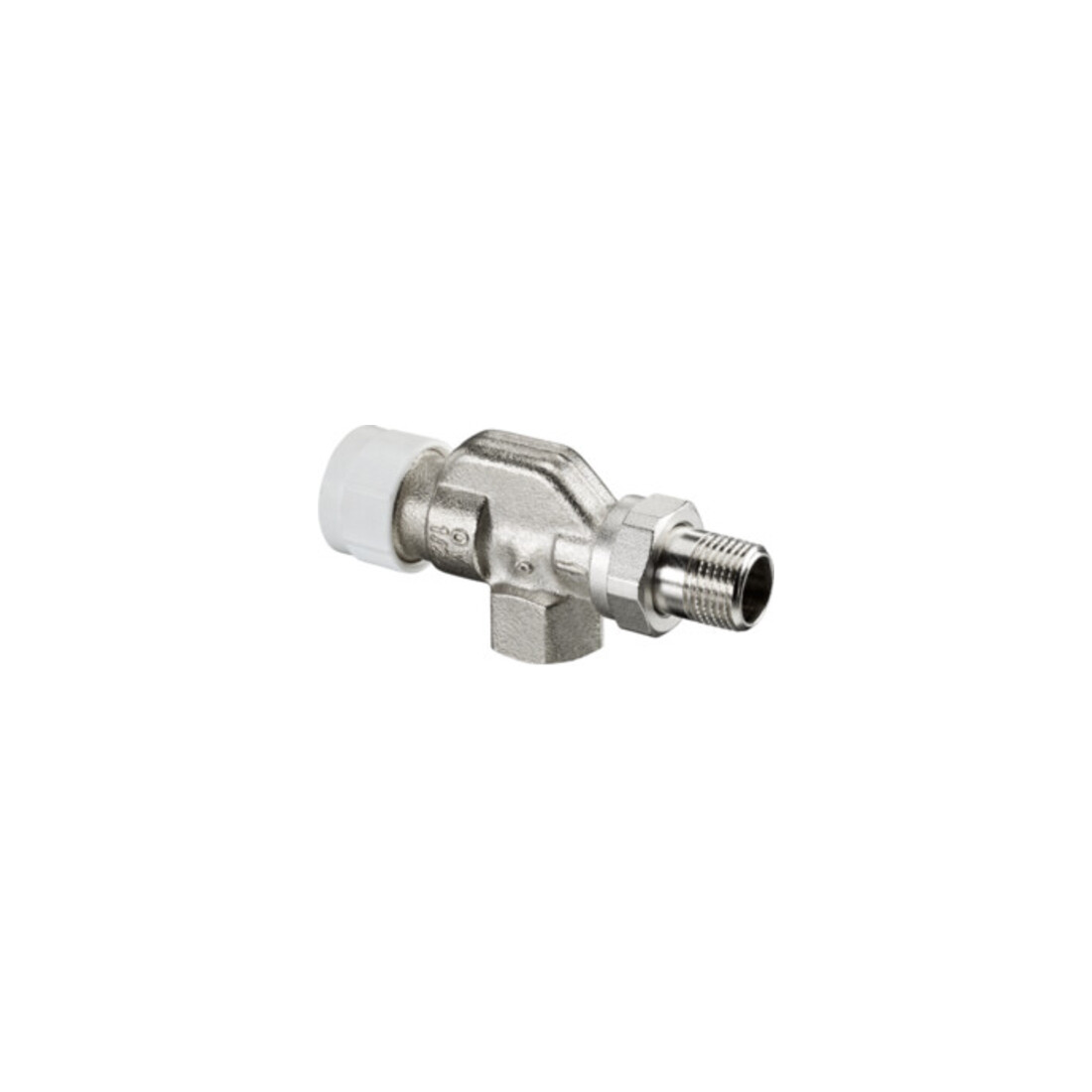 Oventrop Thermostatventil Baureihe AV 9 Messing vernickelt, DN 20, Axial