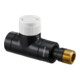 Oventrop Thermostatventil Baureihe E Durchgang, DN 15, Messing, anthrazit