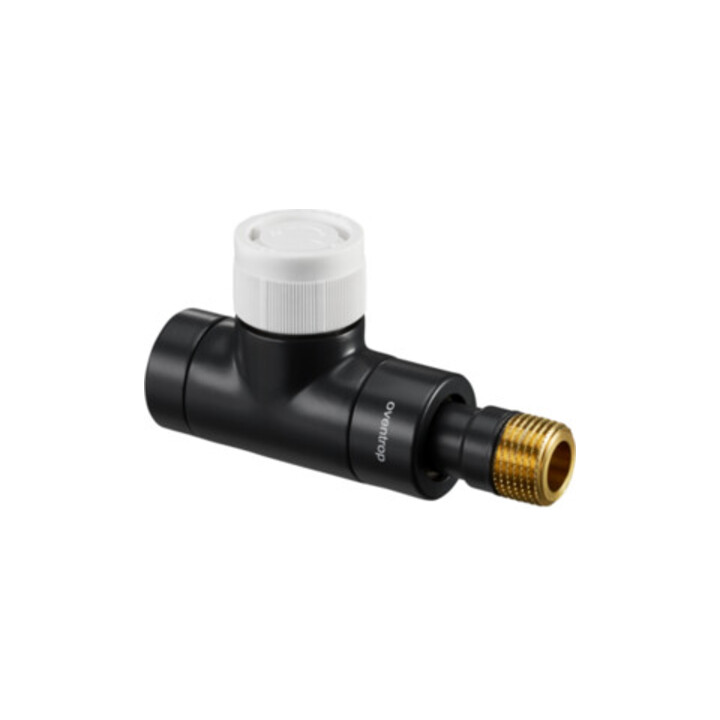 Oventrop Thermostatventil Baureihe E Durchgang, DN 15, Messing, anthrazit