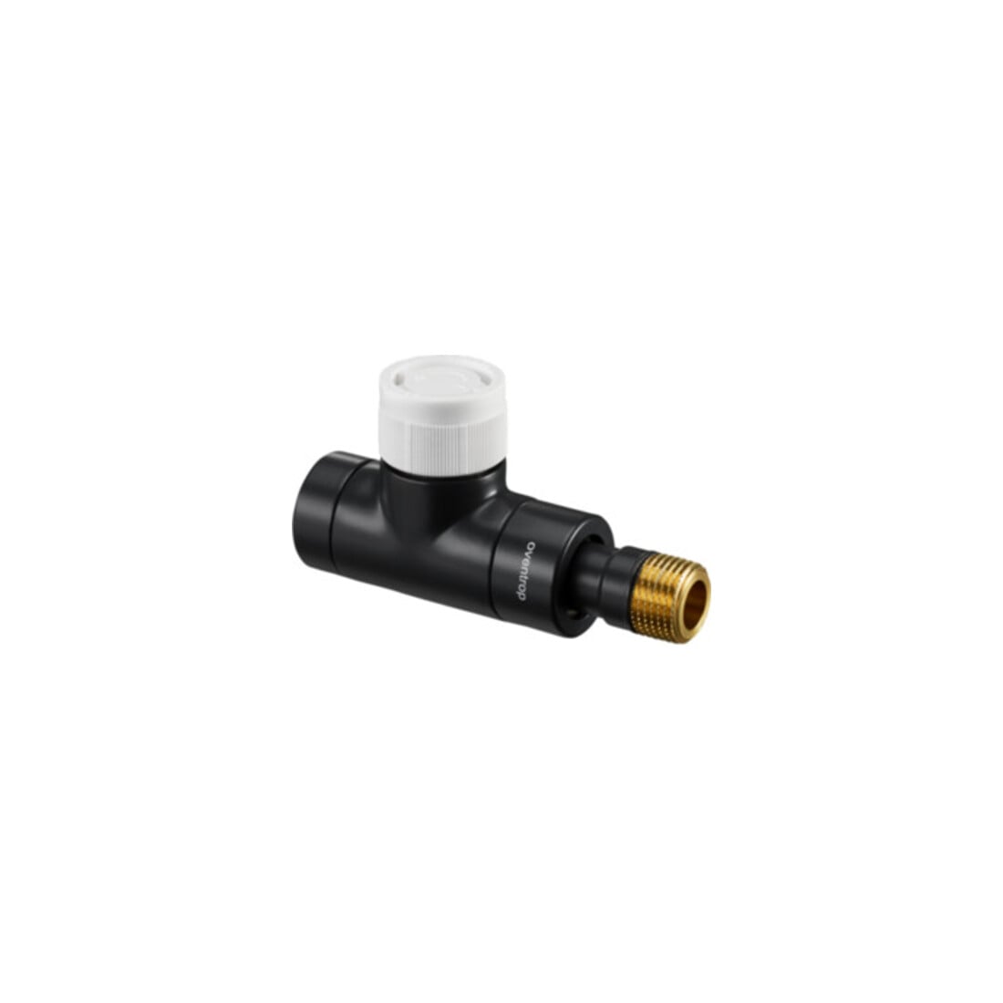 Oventrop Thermostatventil Baureihe E Durchgang, DN 15, Messing, anthrazit