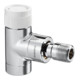 Oventrop Thermostatventil Baureihe E Eck, DN 15, Messing, anthrazit
