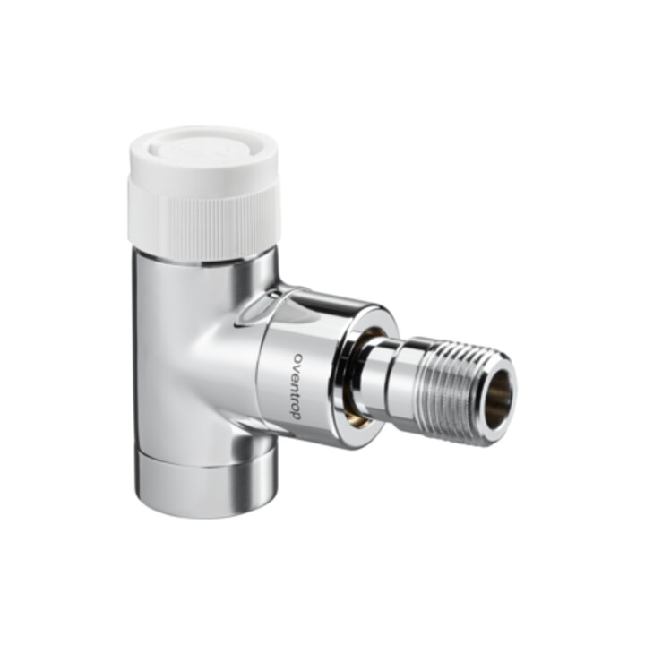 Oventrop Thermostatventil Baureihe E Eck, DN 15, Messing, anthrazit