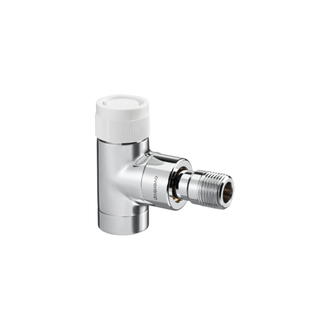 Oventrop Thermostatventil Baureihe E Eck, DN 15, Messing, anthrazit