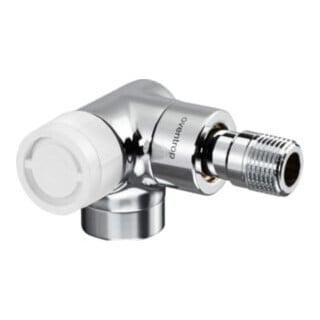 Oventrop Thermostatventil Baureihe E Wi-Eck, li, DN 15, MS, we. pulverbes