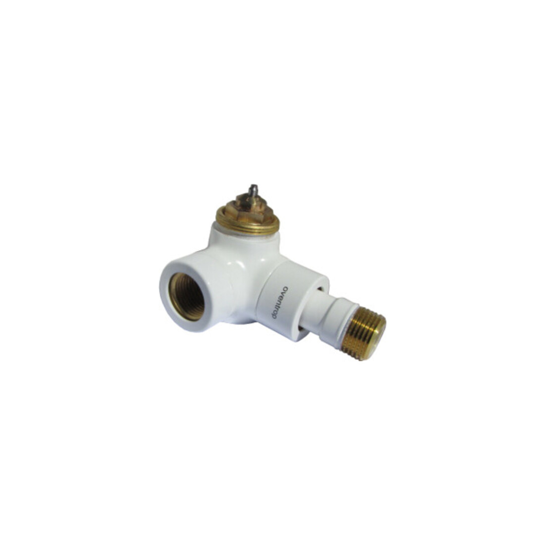 Oventrop Thermostatventil Baureihe E Wi-Eck, li, DN 15, MS, we. pulverbes
